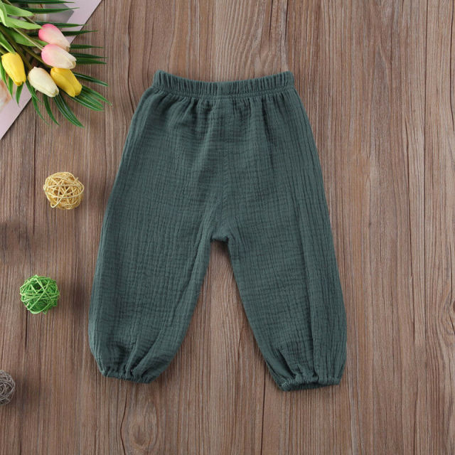 Pantalons Bébés Sarouel : Confort et Style Assurés !